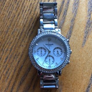Kate spade silver watch